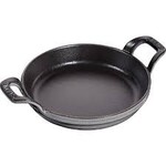 Staub 6-inch Round Gratin Baking Dish - Graphite Grey | Staub