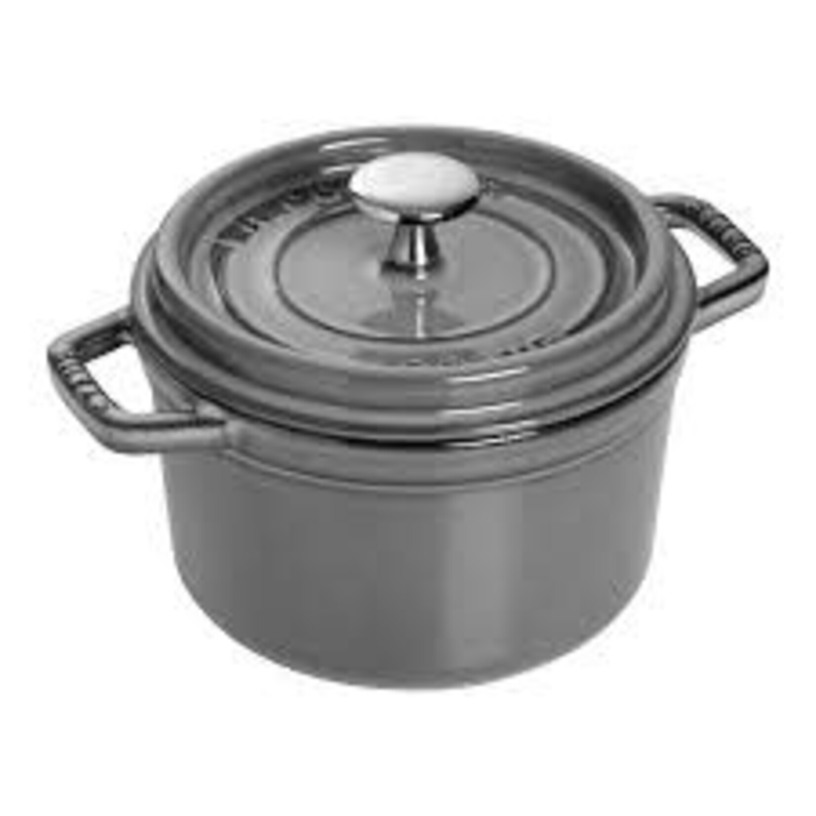 Staub 1.25-qt Round Dutch Oven - Graphite Grey | Staub