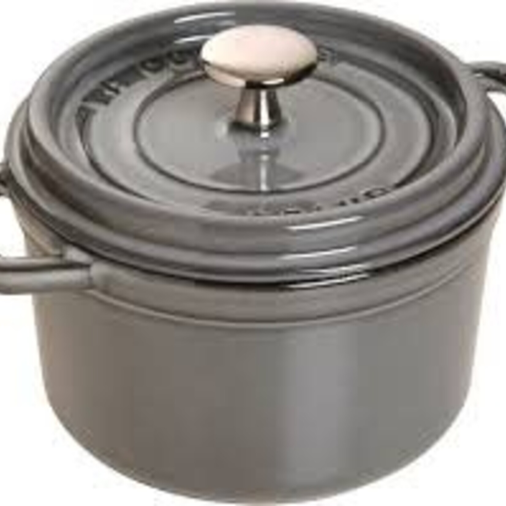 Staub 0.75-qt Round Dutch Oven - Graphite Grey | Staub