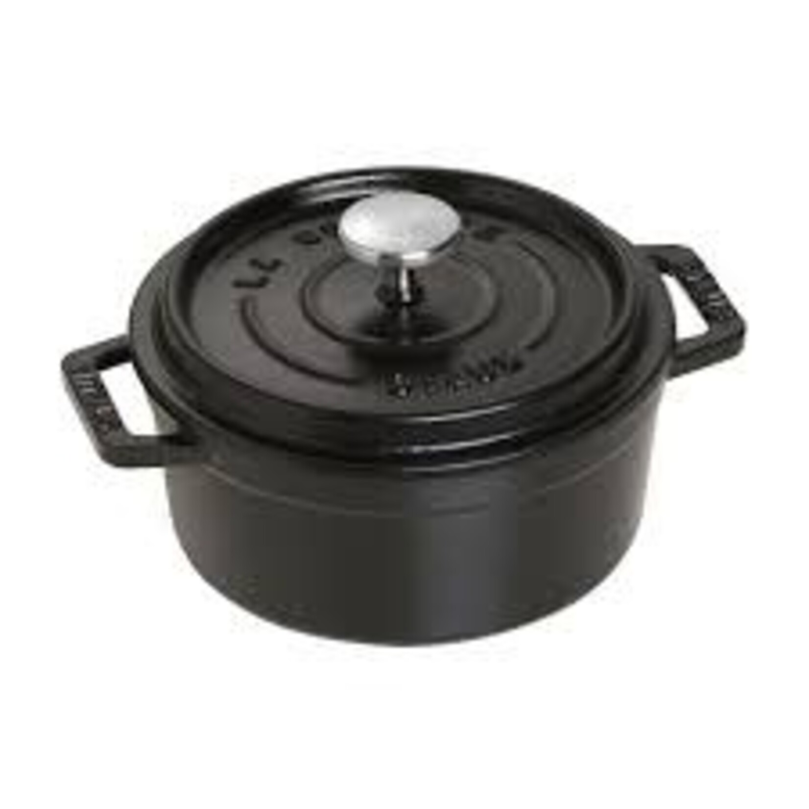Staub 0.5-qt Round Dutch Oven - Black | Staub
