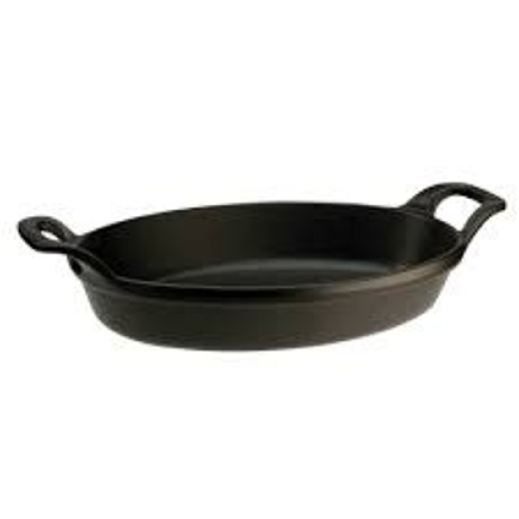 Staub 11-inch X 8-inch Oval Baking Dish - Black | Staub