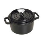 Staub 0.75-qt Round Dutch Oven - Black | Staub