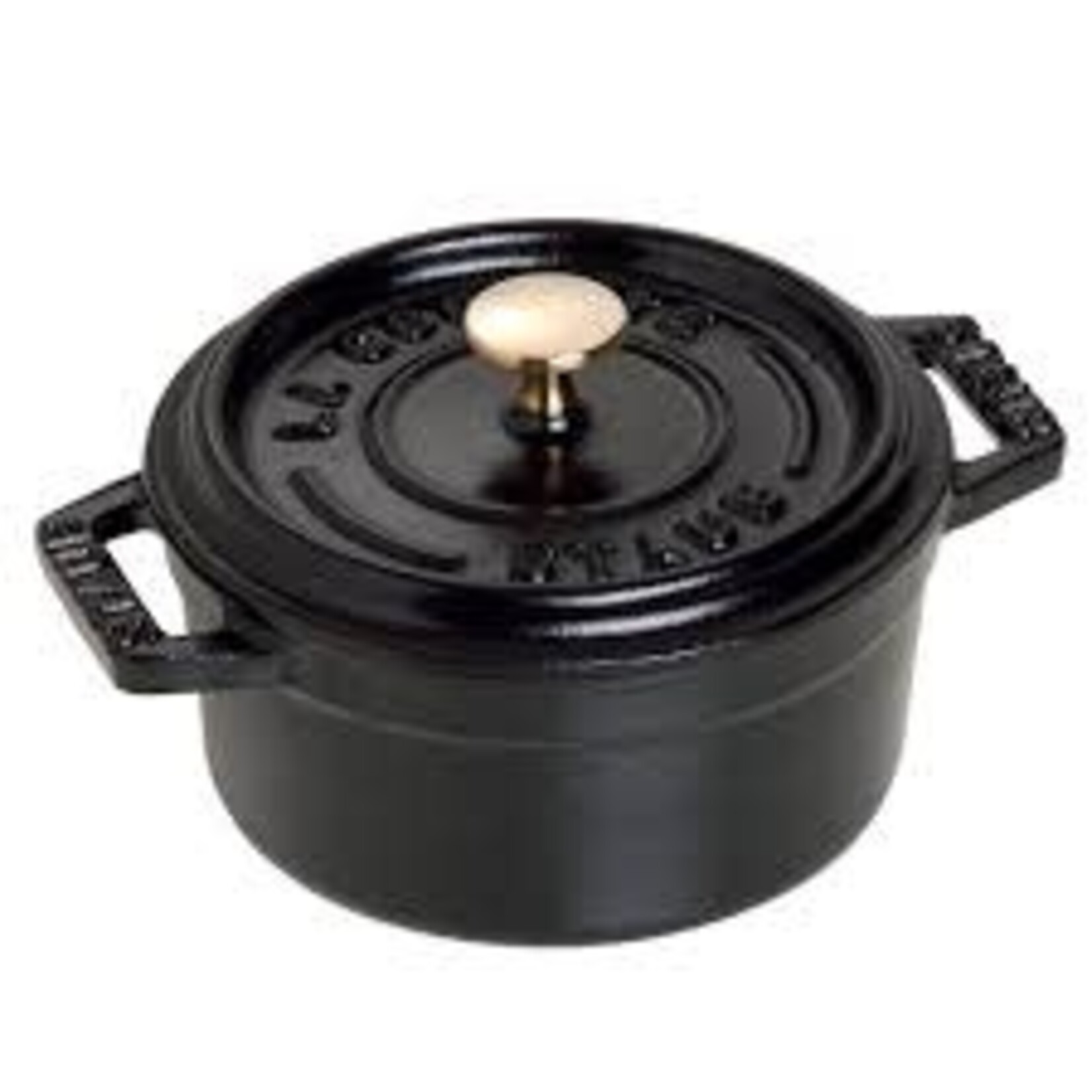 Staub 0.25-qt Mini Round Dutch Oven - Black | Staub
