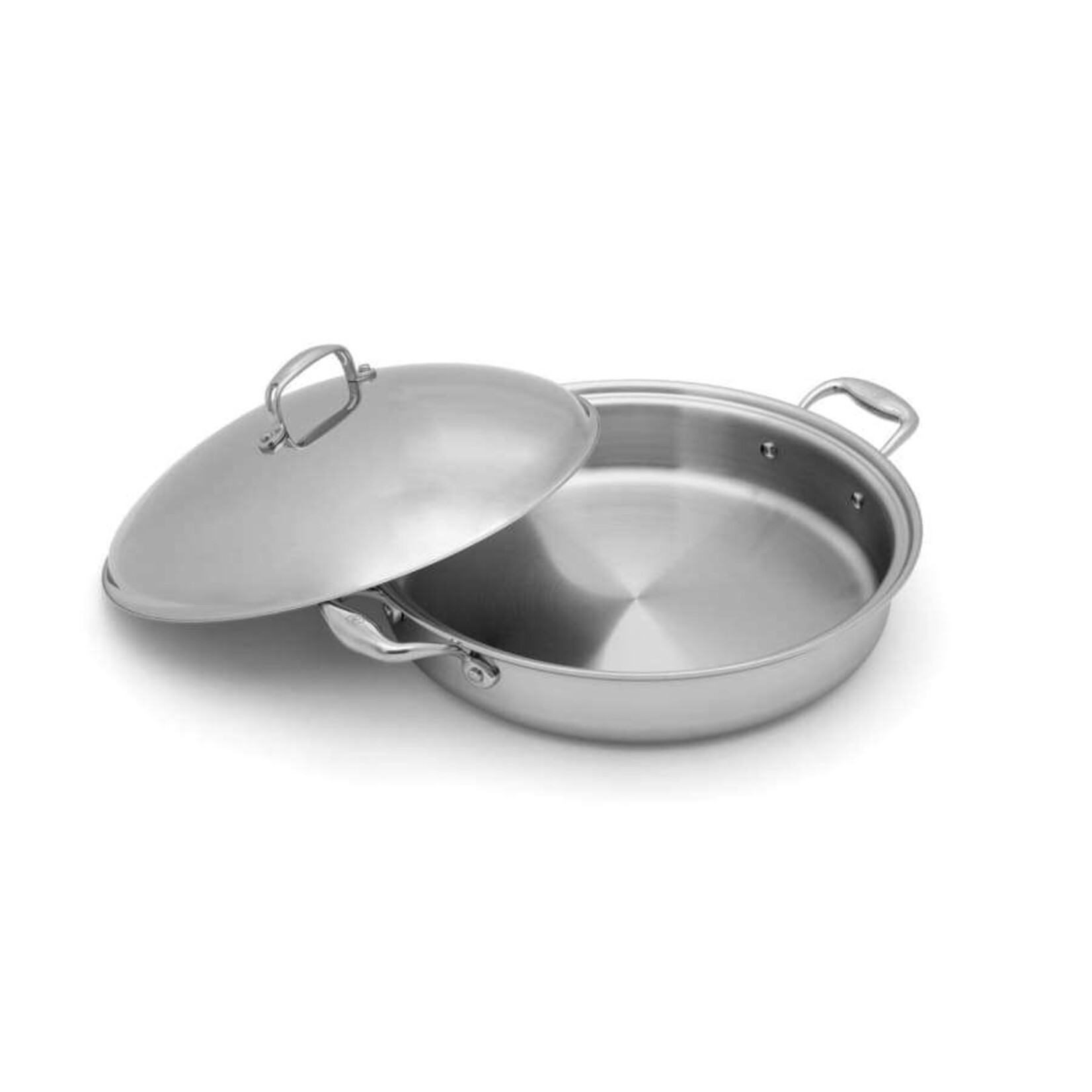 Heritage Steel 5 Quart Sauteuse with Lid | Heritage Steel