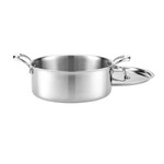 Heritage Steel 6 Quart Rondeau with Lid | Heritage Steel