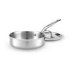 Heritage Steel 1.5 Quart Sauté with Lid | Heritage Steel