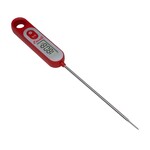 Digital Long Stem Thermometer, Red | Kitchen Supply