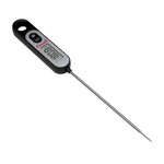 Digital Long Stem Thermometer, Black | Kitchen Supply