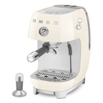 Smeg 50's Retro Line Espresso & Cold Brew Coffee Machine Cream | SMEG