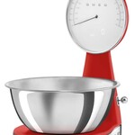 Smeg 50's Retro Style Aesthetic Kitchen Scale Red | SMEG