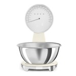 Smeg 50's Retro Style Aesthetic Kitchen Scale Cream | SMEG