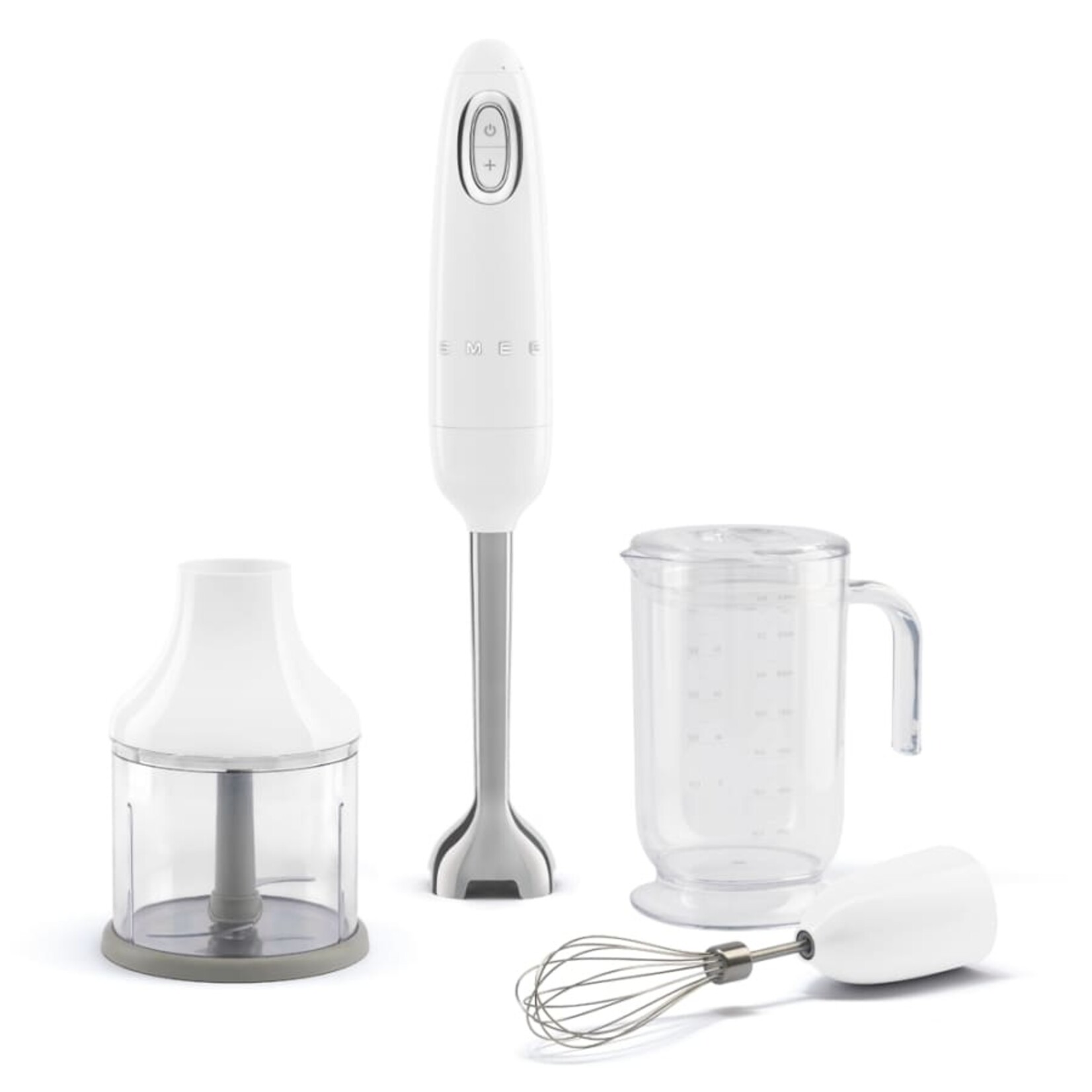 Smeg New Tritan Renew Hand Blender w/ Accessories White | SMEG