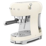 Smeg 50's Retro Style Aesthetic Espresso Coffee Machine Cream | SMEG