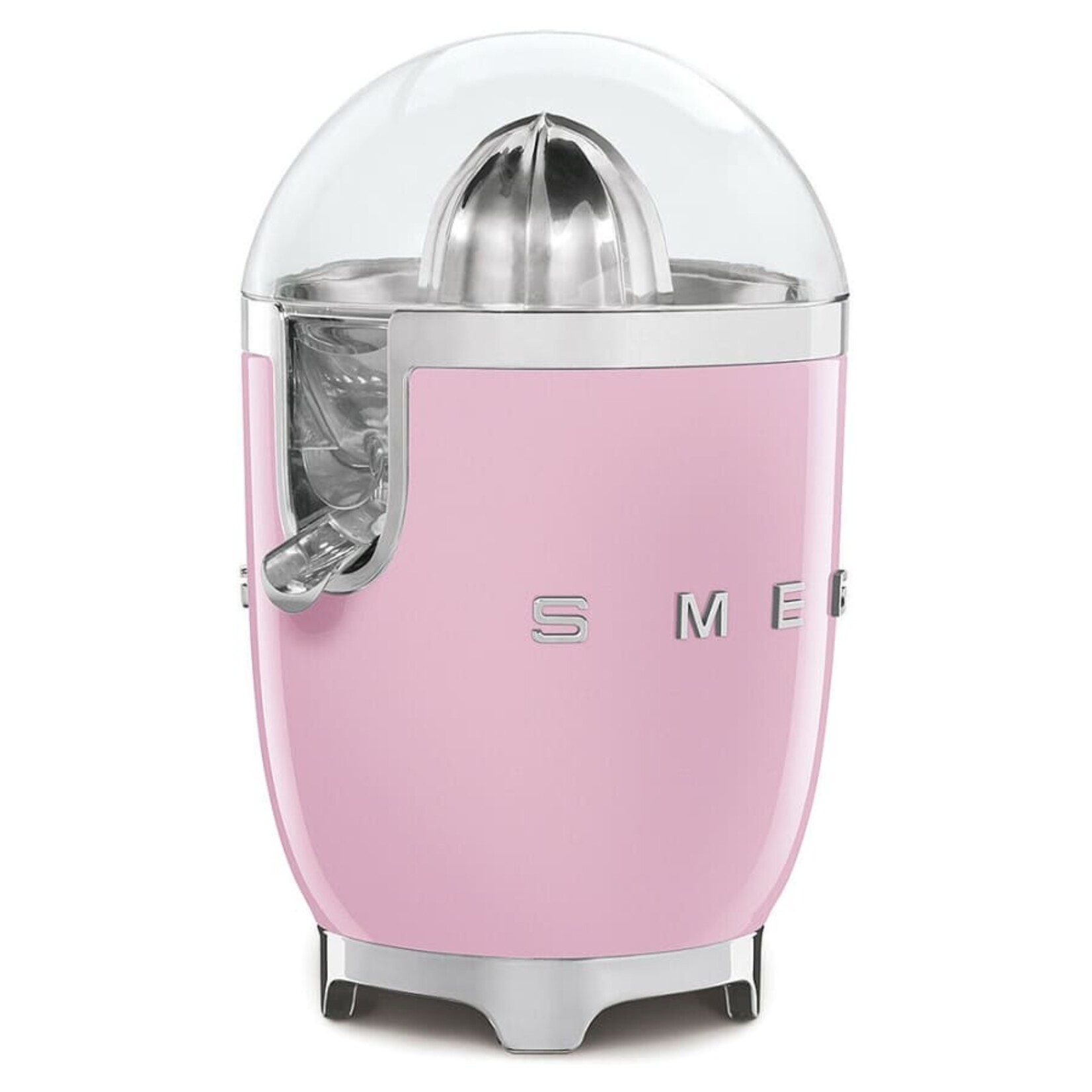 Smeg 50's Retro Style Aesthetic Citrus Juicer Pink | SMEG