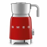 Smeg Tritan Renew Updated 50's Retro Style Milk Frother Red | SMEG