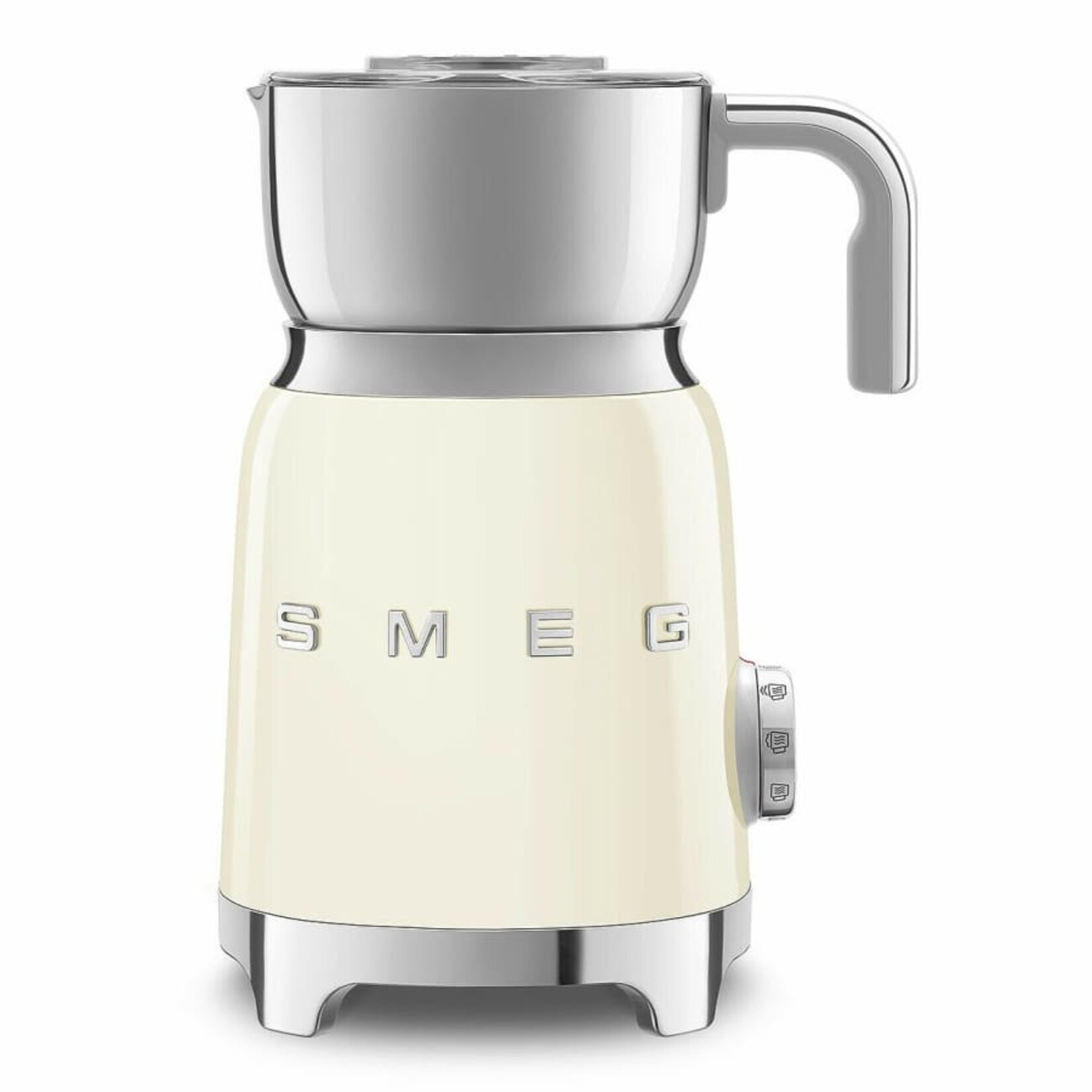 Smeg Tritan Renew Updated 50's Retro Style Milk Frother Cream | SMEG