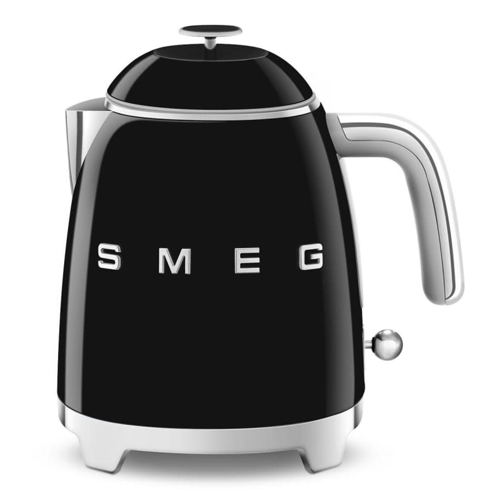 Smeg 50's Retro Style Mini 3 Cup Kettle Black | SMEG