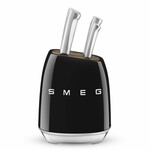 Smeg SMEG Knife Block Set Black | SMEG
