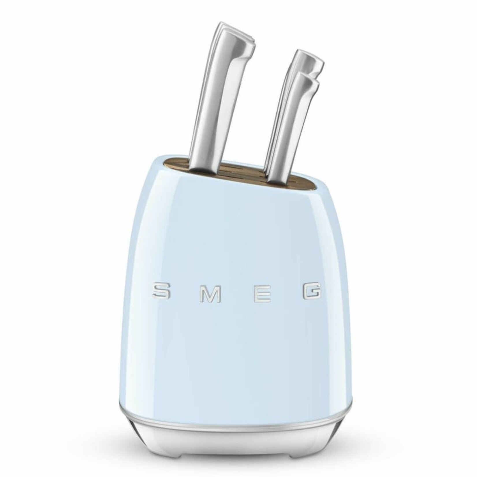 Smeg SMEG Knife Block Set Blue | SMEG