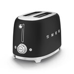 Smeg 50's Retro Style Aesthetic 2 Slice Toaster Black | SMEG
