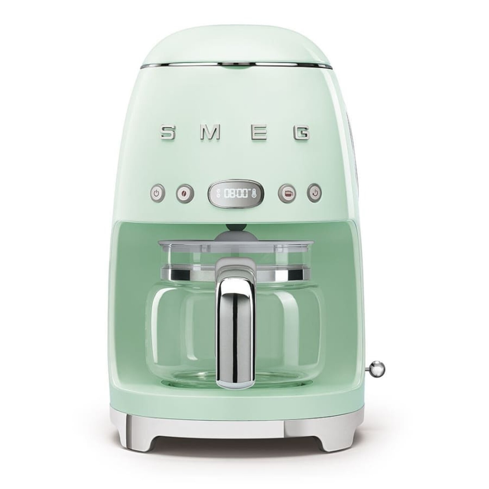 Smeg 50's Retro Style 10 cup Drip filter coffee Machine Pastel Green | SMEG