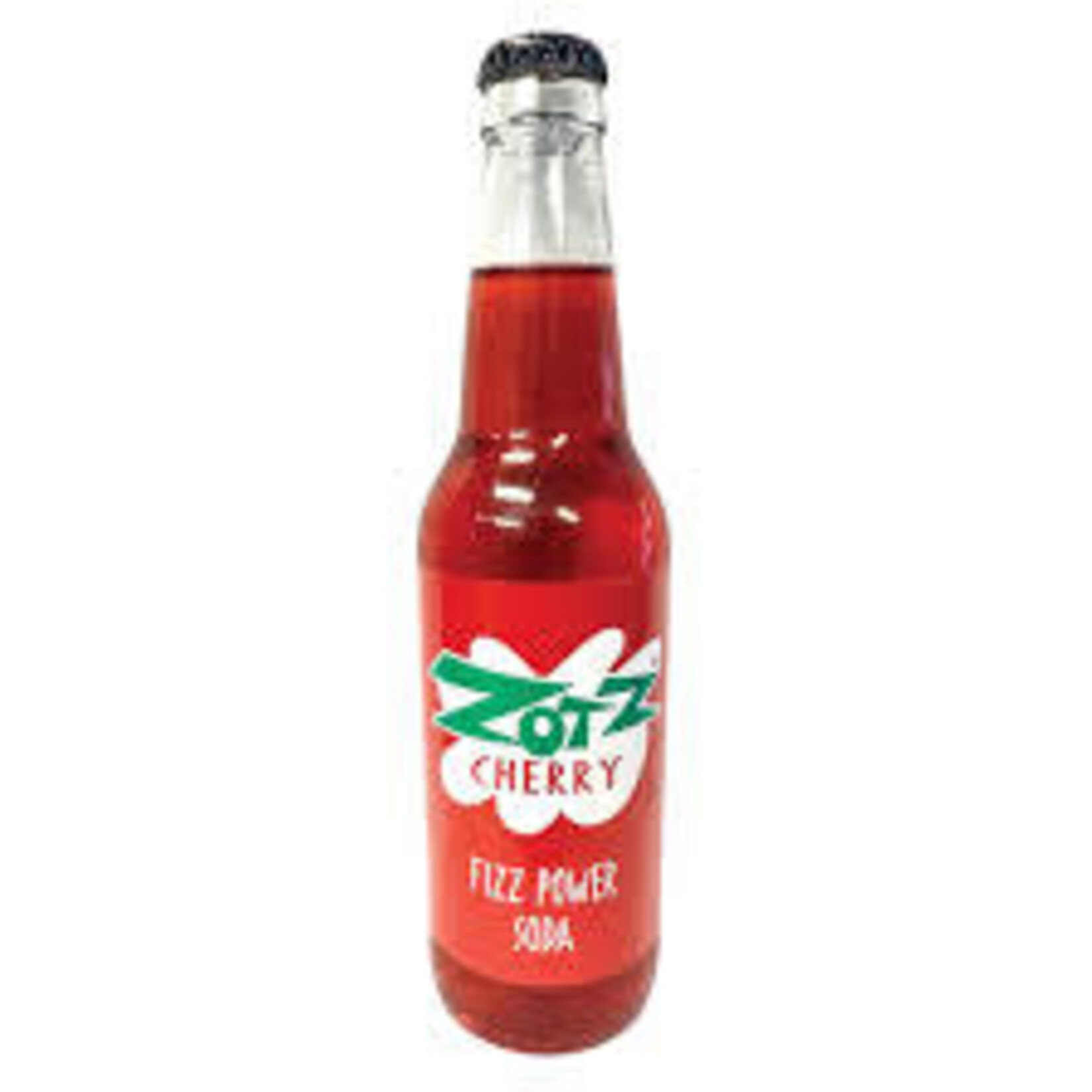 Redstone Drinks ZOTZ SODA CHERRY 12 OZ