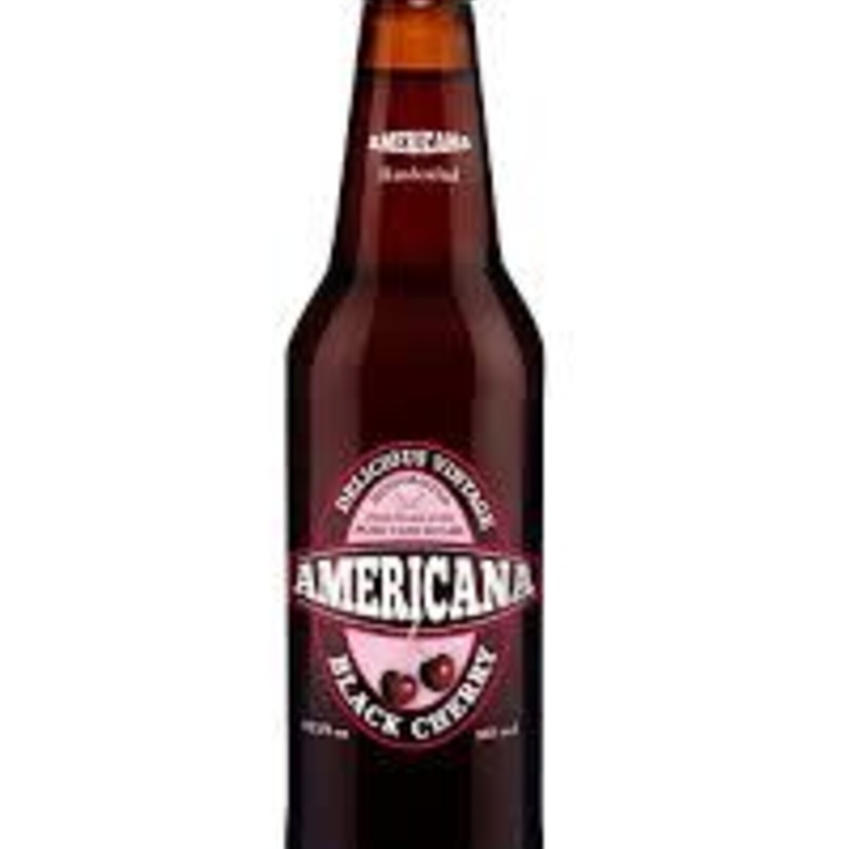 Redstone Drinks AMERICANA - BLACK CHERRY SODA 12 OZ