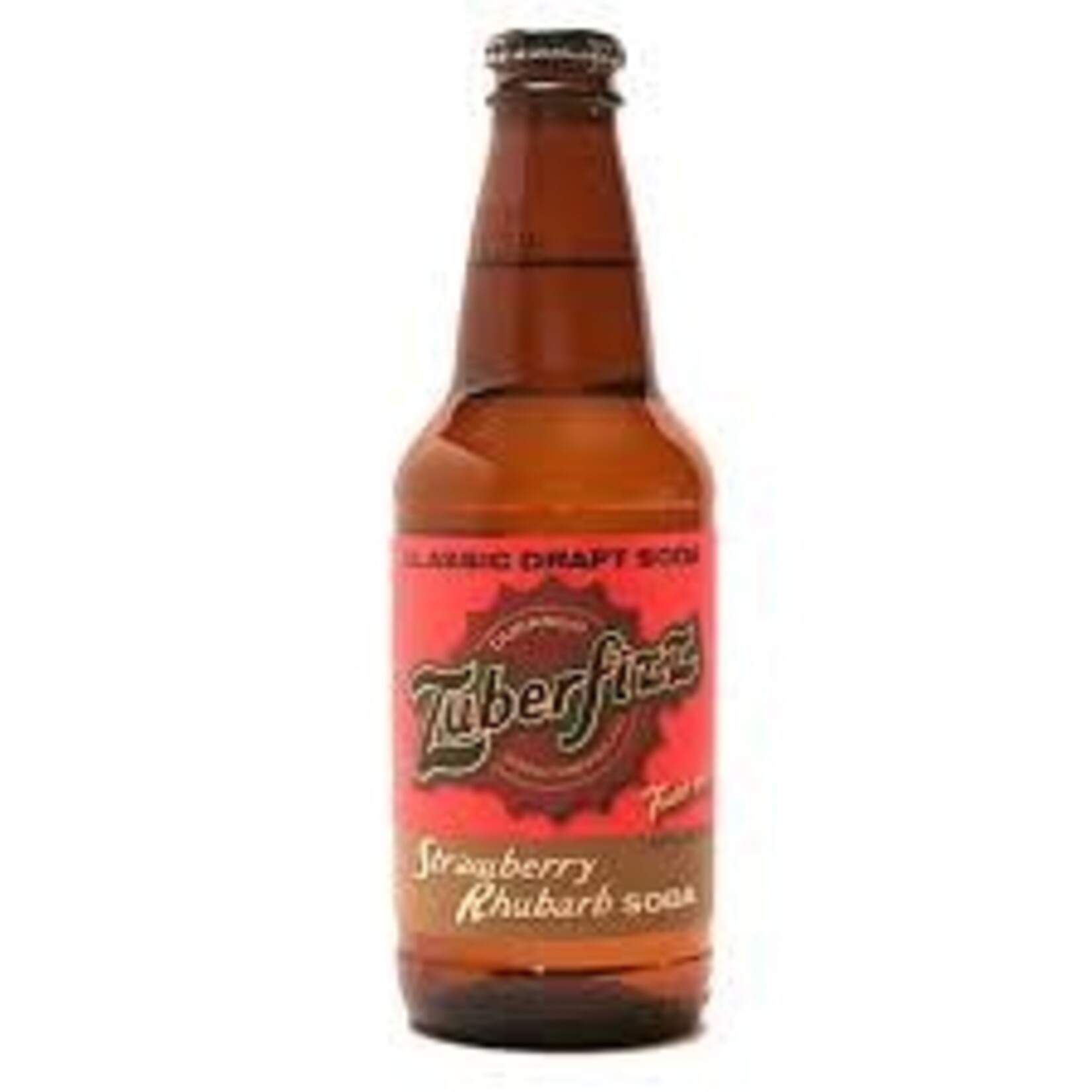 Redstone Drinks ZUBERFIZZ - STRAWBERRY RHUBARB 12 OZ