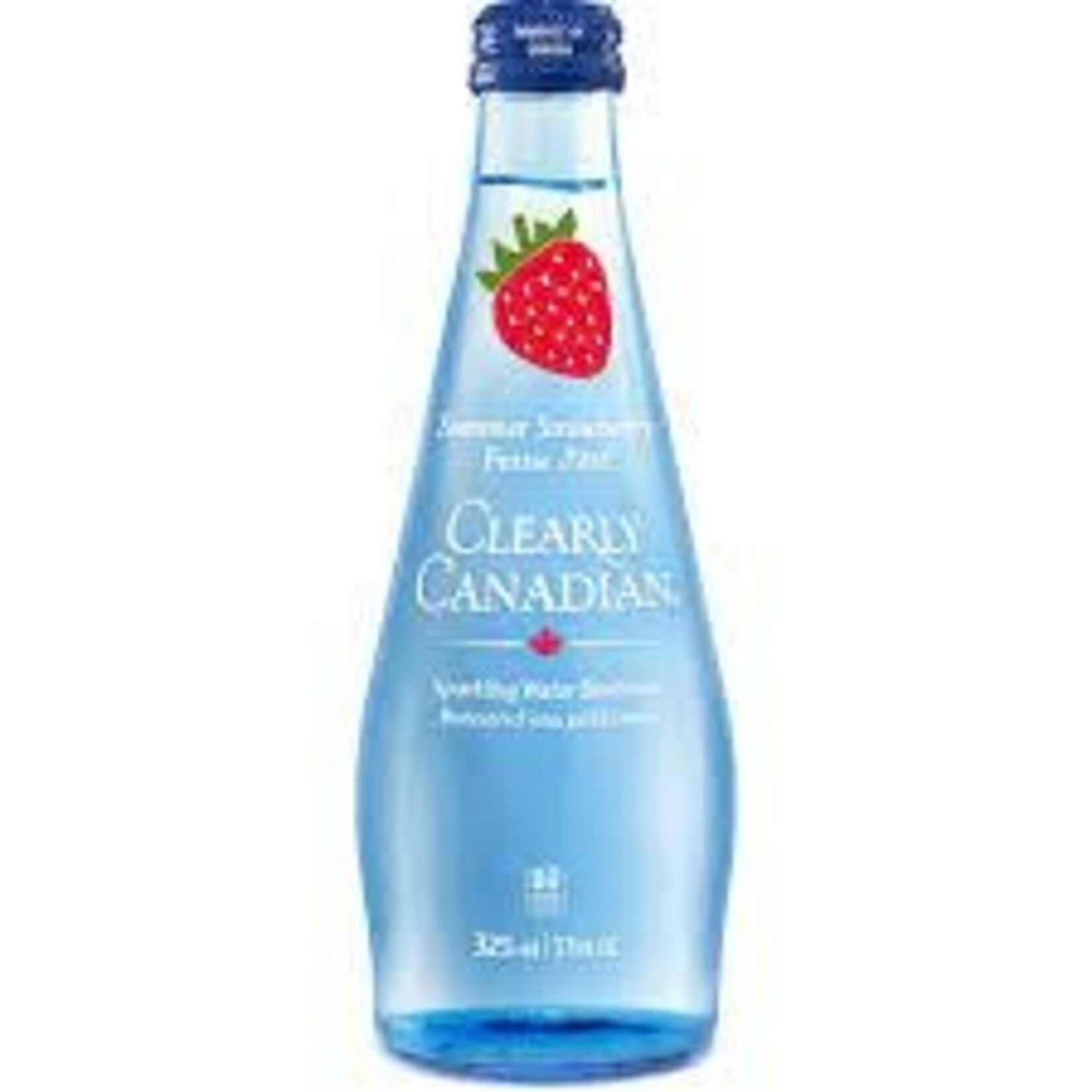 Redstone Drinks CLEARLY CANADIAN - SUMMER STRAWBERRY 11 OZ