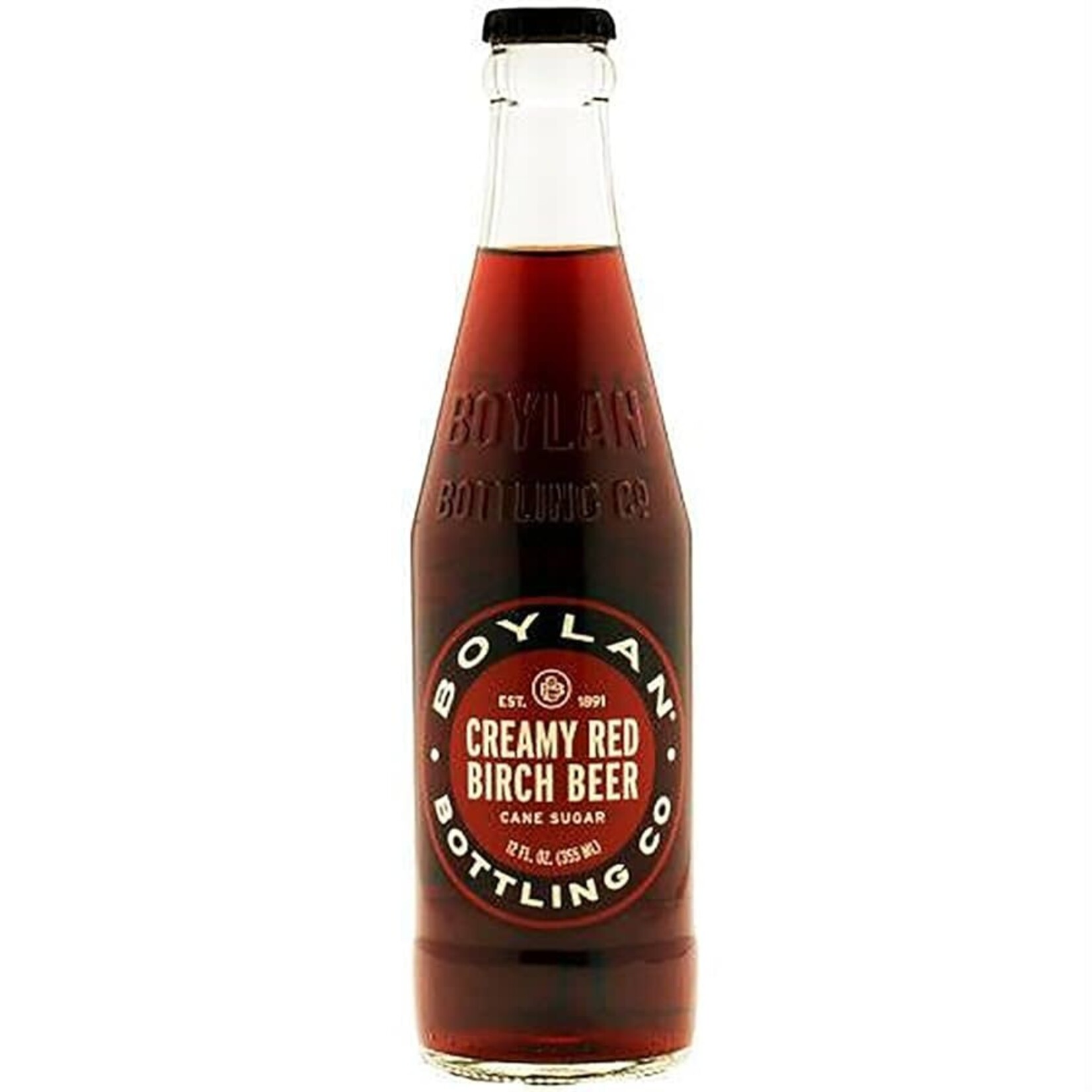 Redstone Drinks BOYLAN - CREAMY RED BIRCH BEER 12 OZ