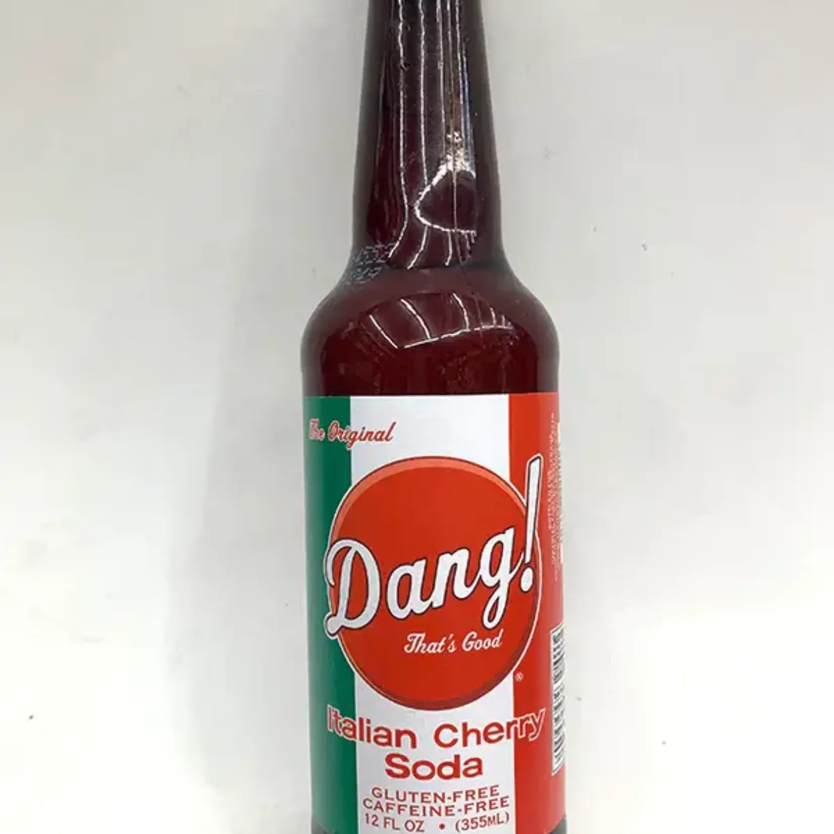 Redstone Drinks DANG! ITALIAN CHERRY SODA  12 OZ