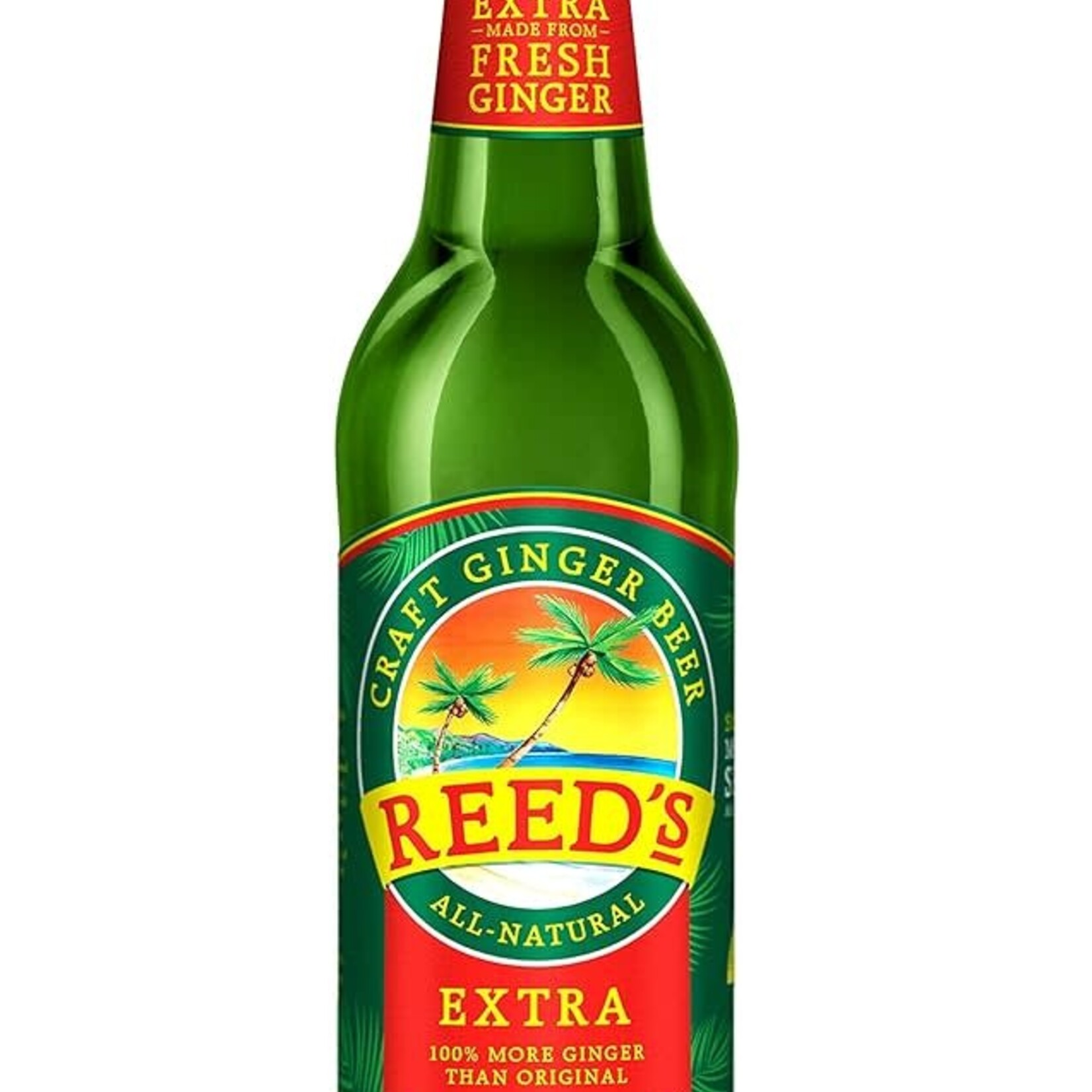 Redstone Drinks REEDS GINGER BEER - ORIGINAL 12 OZ