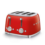 Smeg 50's Retro Style 4x4 Toaster Red | SMEG