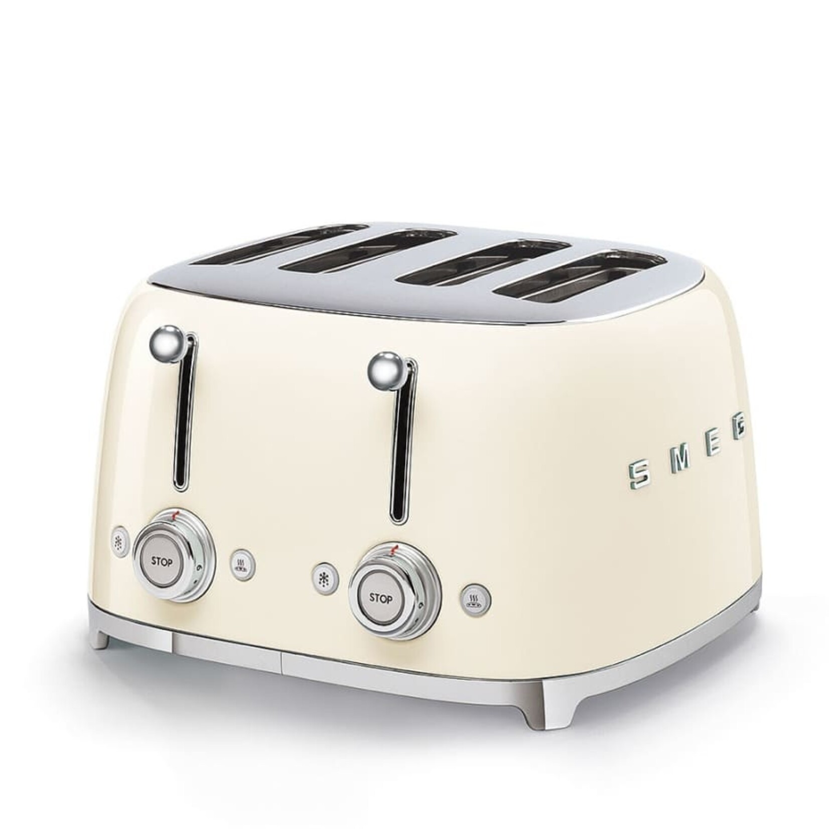 Smeg 50's Retro Style 4x4 Toaster Cream | SMEG