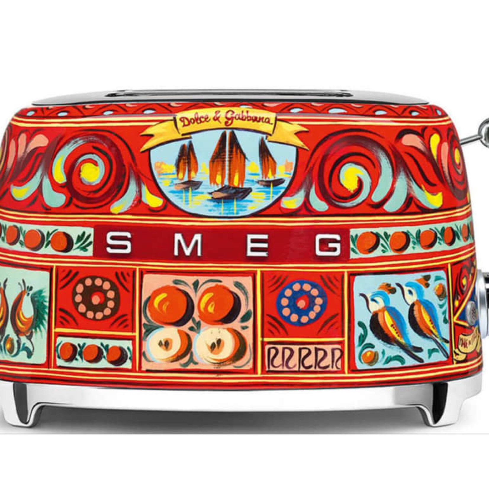 Smeg Dolce & Gabbana Sicily 2-Slice Toaster | SMEG