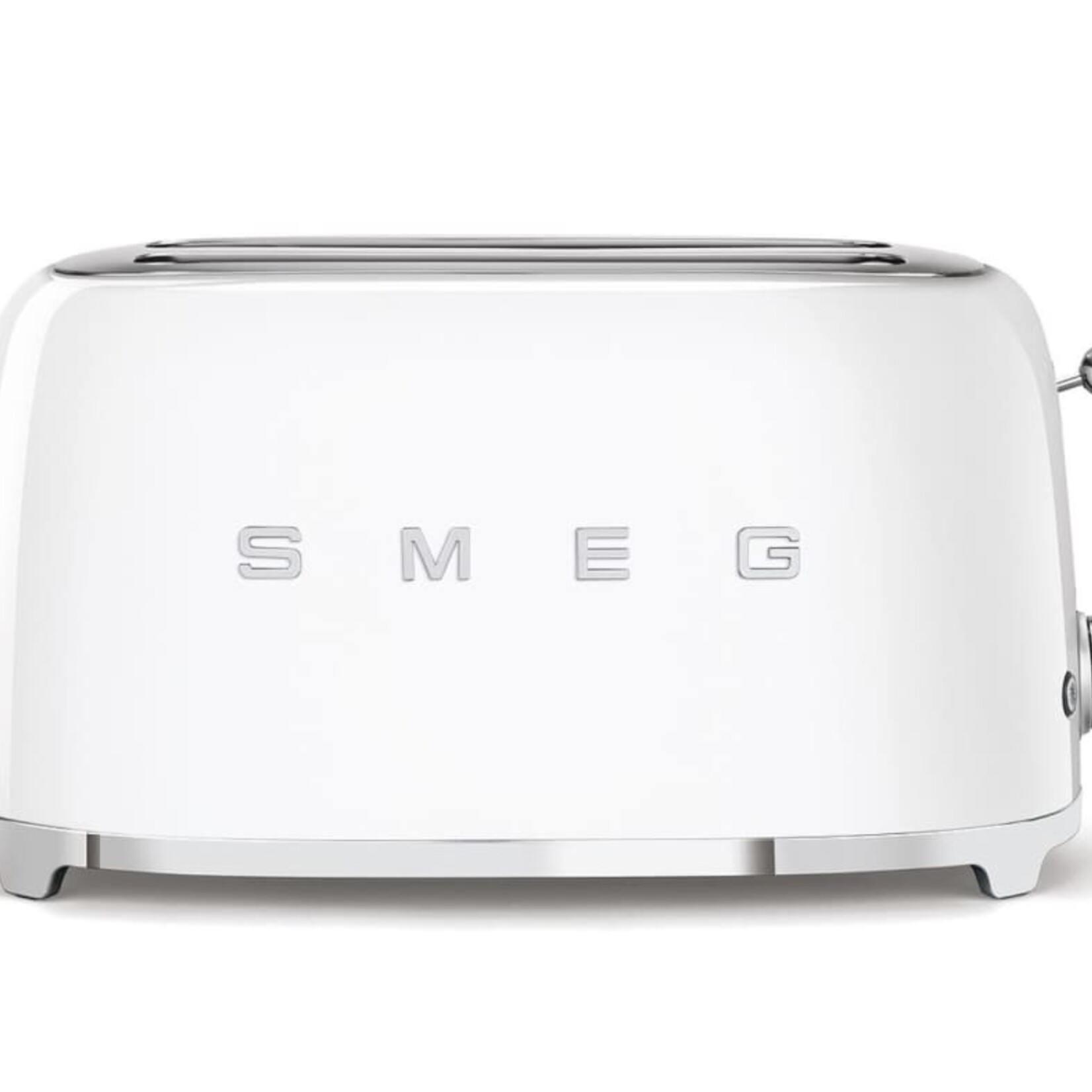 Smeg 50's Retro Style Aesthetic 4 Slice Toaster White | SMEG