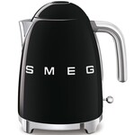 Smeg 50's Retro Style Aesthetic 7 Cup Kettle Black | SMEG