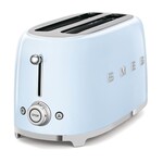 Smeg 50's Retro Style Aesthetic 4 Slice Toaster Pastel Blue | SMEG