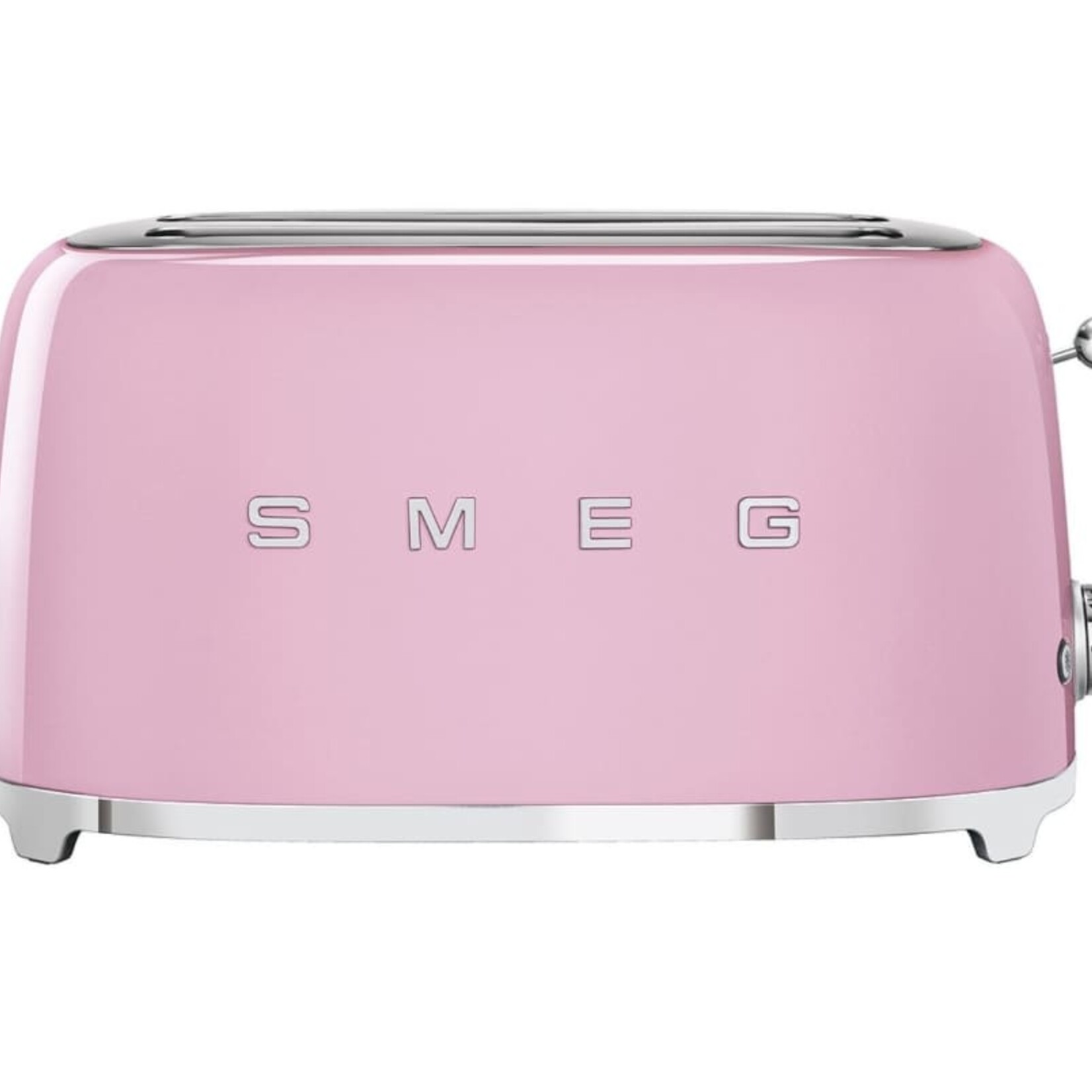Smeg 50's Retro Style Aesthetic 4 Slice Toaster Pink | SMEG