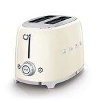 Smeg 50's Retro Style Aesthetic 2 Slice Toaster Cream | SMEG