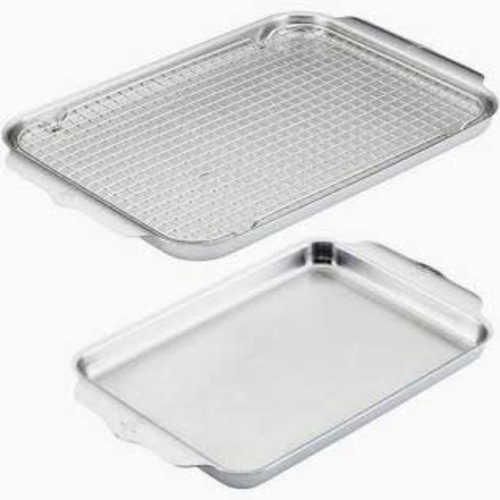 Hestan 3pc OvenBond Set includes: 1/each Half & Quarter Sheet Pans,  and Baking Rack for Half Sheet Pan - Provisions Ovenbond | Hestan