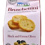 Wholesome Good Asturi Black & Green Olives Bruschettini 4.23 oz