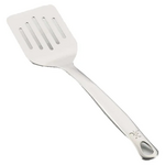 Hestan Stainless Steel SS Slotted Turner, 13" - Provisions Stainless Steel Chef's Tools | Hestan
