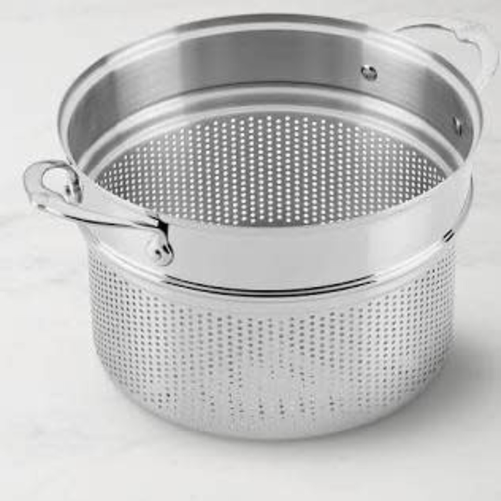 Hestan 8.0qt Stainless Steel Pasta Insert fits 8qt Stockpot - Provisions Accessories | Hestan