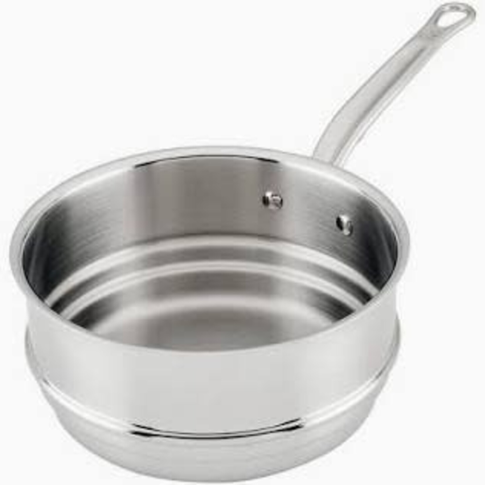 Hestan 3.0qt SS Double Boiler Insert  fits 3qt Saucepan & Soup Pot, 2qt Saucier - Provisions Accessories | Hestan