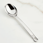 Hestan Stainless Steel Deep Spoon, 13" - Provisions Stainless Steel Chef's Tools | Hestan