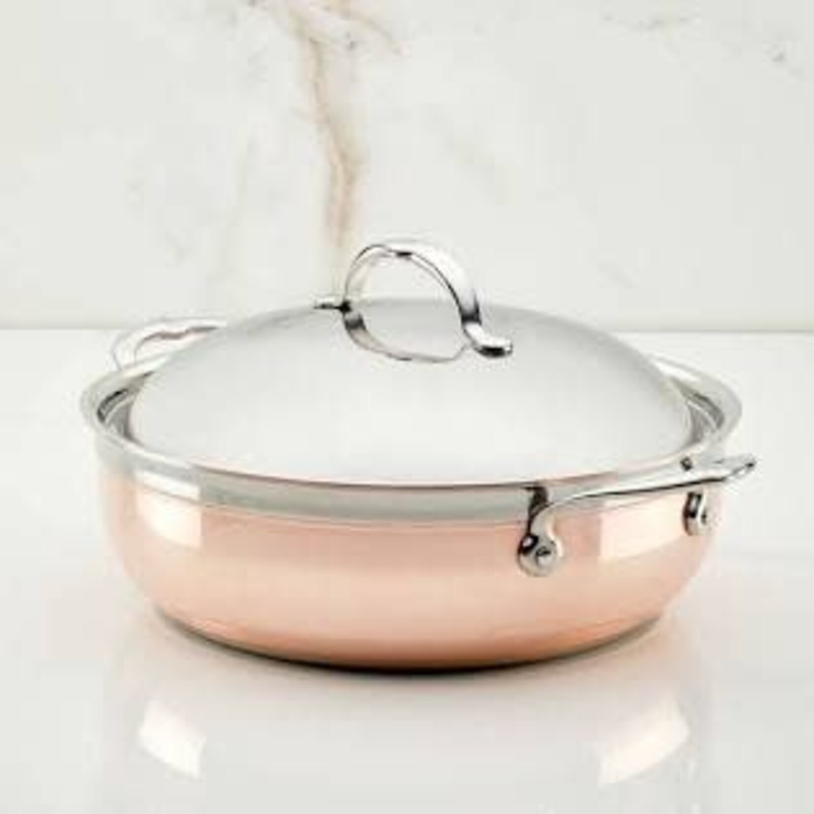 Hestan 5.0qt Dutch Oven w/Dome Lid (28cm) - Copperbond | Hestan