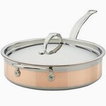 Hestan 3.5qt Covered Sauté Pan w/helper handle (26cm) - Copperbond | Hestan