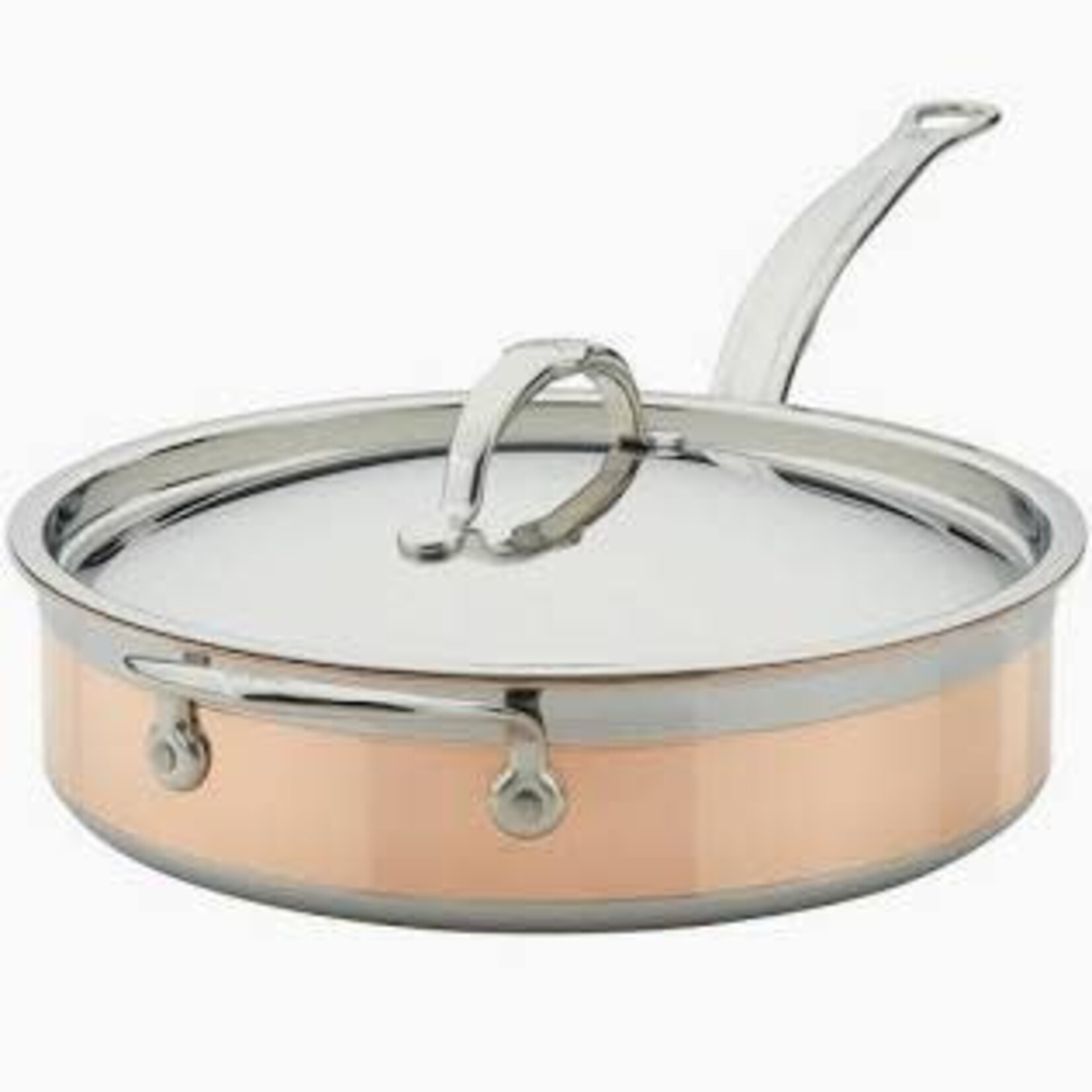 Hestan 3.5qt Covered Sauté Pan w/helper handle (26cm) - Copperbond | Hestan