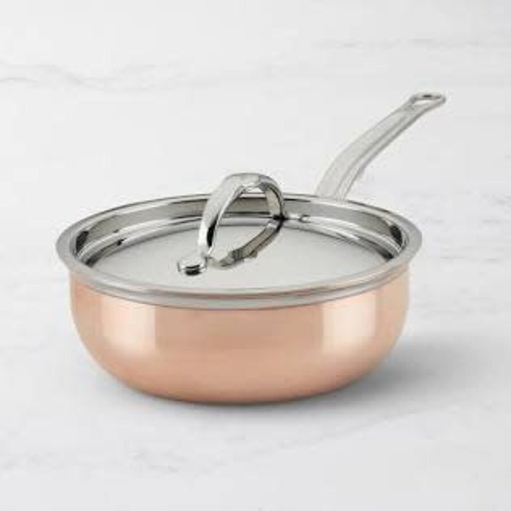 Hestan 2.0qt Covered Saucier (20cm) Chef's Special - Copperbond | Hestan